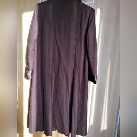 Vintage wool coat women size S-M - Picture 7 of 10